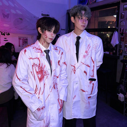医生cosplay服白大褂万圣节服装服饰装扮衣服角色扮演搞怪穿搭