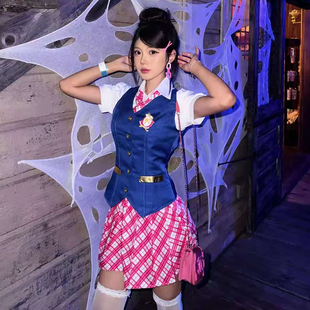 万圣节服装成人芭比cos服饰女装德兰西公主学院角色扮演衣服新款