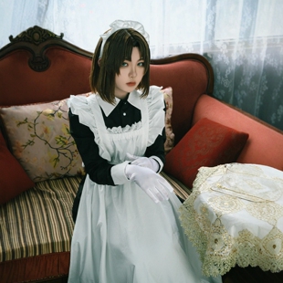 女仆服装万圣节成人cosplay可爱制服装扮活动角色扮演二次元佣人