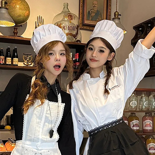 料理鼠王厨师帽万圣节cos装扮成人造型拍照道具蘑菇帽2025新款