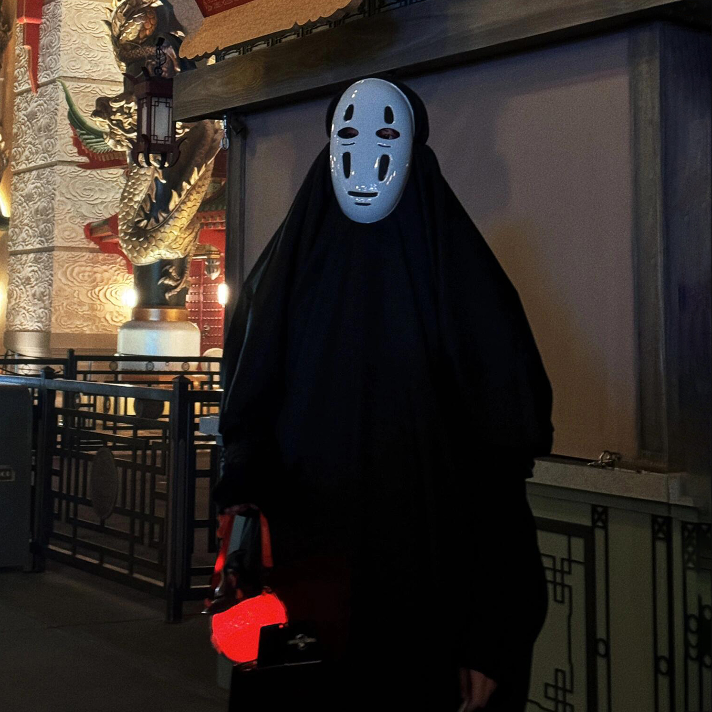 万圣节无脸男装扮衣服玩偶服套装