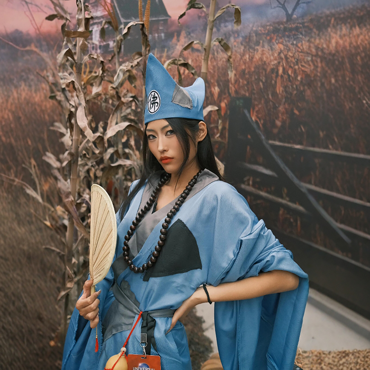 万圣节济公古装乞丐装扮衣服套装