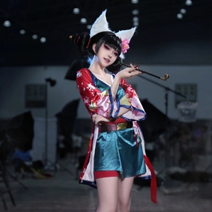 宝青坊主cos服万圣节服装成人女装角色扮演狐狸衣服日常可穿服饰