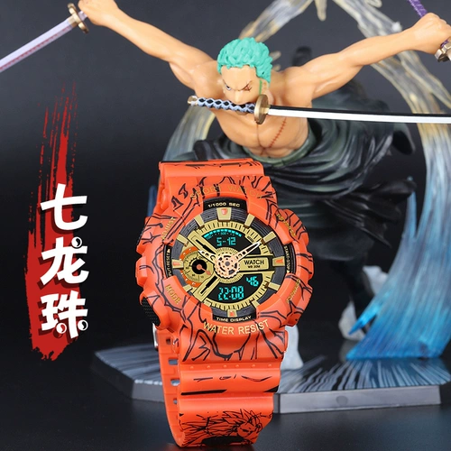 Электронные водонепроницаемые модные трендовые мужские часы, подходит для подростков, для средней школы