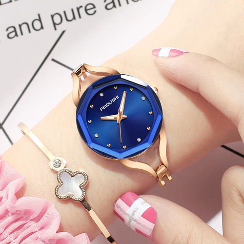 TikTok, водонепроницаемый модный браслет, трендовые женские часы, 2020