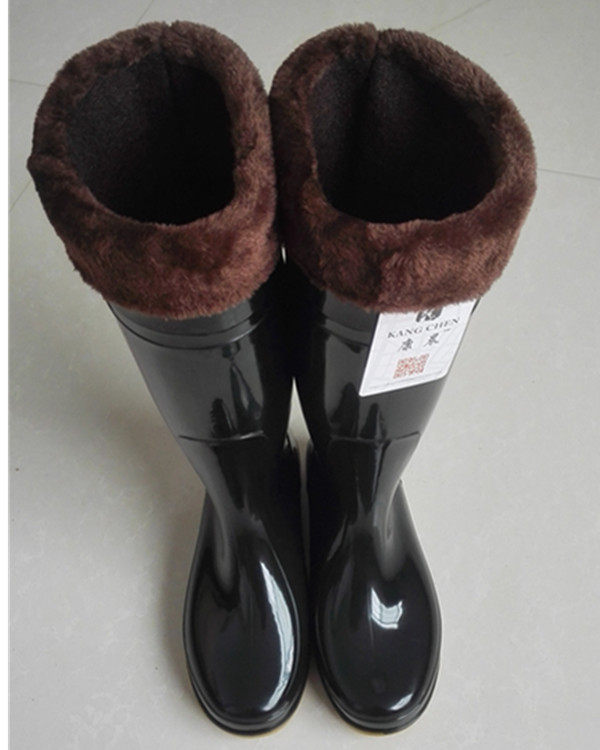 Chaussures - bottes caoutchouc homme pour hiver - semelle tendon - Ref 959692 Image 1
