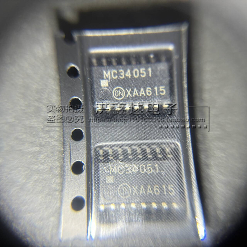 全新进口原装 MC34051DR2G MC34051D SOP16贴片 收发器芯片IC