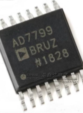 AD7799BRUZ 原装进口  AD7799 TSSOP-16 24位模数转换芯片IC