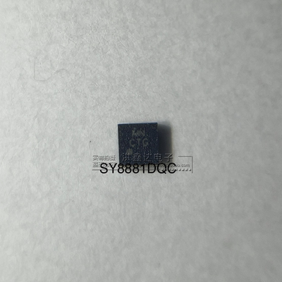 全新原装 SY8881DQC 贴片DFN-6(1.5x1.5) 同步降压DC/DC调节器