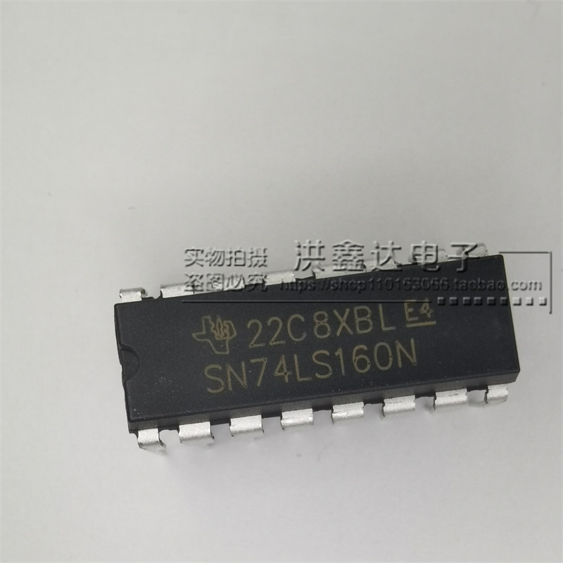 全新原装 74LS160 SN74LS160N HD74LS160P DIP16 逻辑-计数器 IC