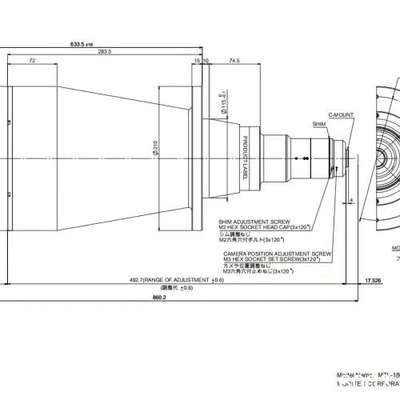 茉丽特远心工业镜头 MORITEX MTL-18018C-0