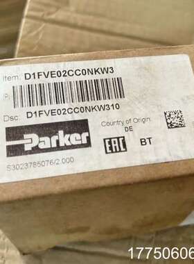 D1FVE02CC0NKW3，派克比例比例方向控制阀，PAR