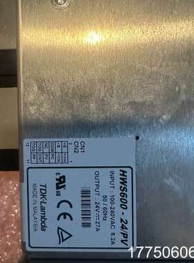 HWS600-24/PV，input：100-240VAC，