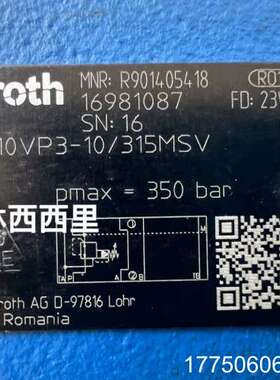 R901405418  Z3DR10VP3-1X/315MS