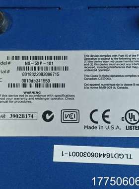 Juniper NetScreen-5 安全防火墙设备，型号