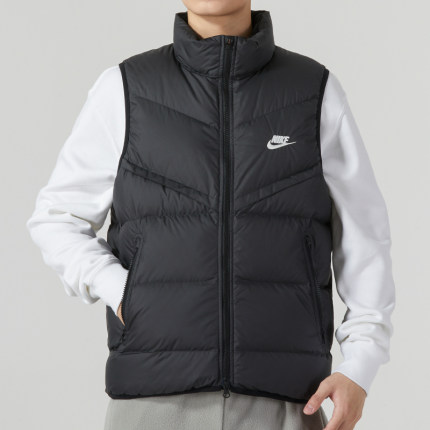 耐克官方旗舰店男款羽绒马甲春季新款正品女羽绒服背心FB8184-010