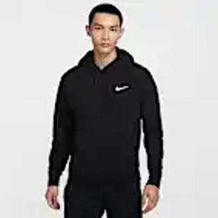 Nike 上衣簡(jiǎn)約袋鼠兜運(yùn)動(dòng)休閑套頭衫 HF1177 010 耐克連帽衛(wèi)衣男裝