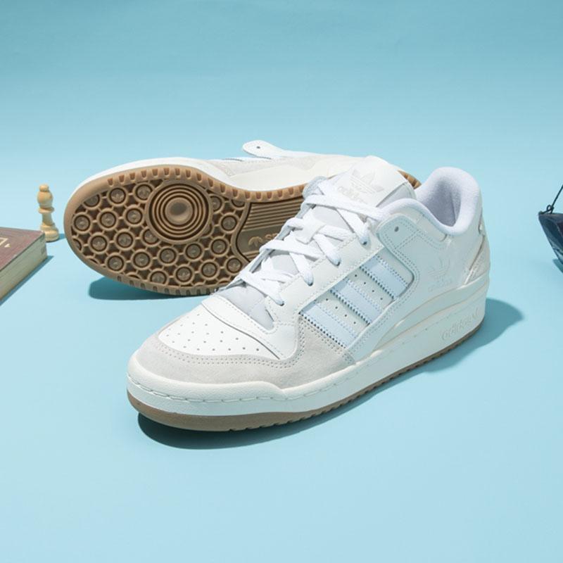 Adidas/阿迪达斯三叶草板鞋男鞋女鞋FORUM LOW CL休闲鞋ID6858