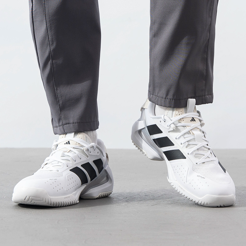 Adidas阿迪达斯网球鞋男鞋adizero Ubersonic 5透气运动鞋IE1376