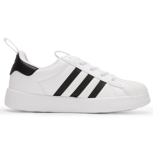 360运动休闲鞋 Adidas SUPERSTAR ADIFOM JS0718 阿迪达斯小童板鞋