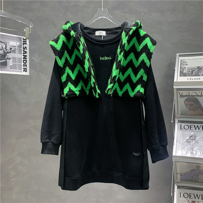 设计感卫衣套装欧洲站羊羔毛