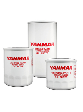 适用洋马船机滑油滤器127695-35160 141646-35091 127695-55630