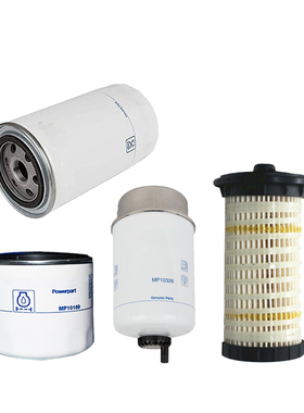 柴油滤芯3611274机滤2654A104燃油滤芯MP10326机油滤清器MP10169