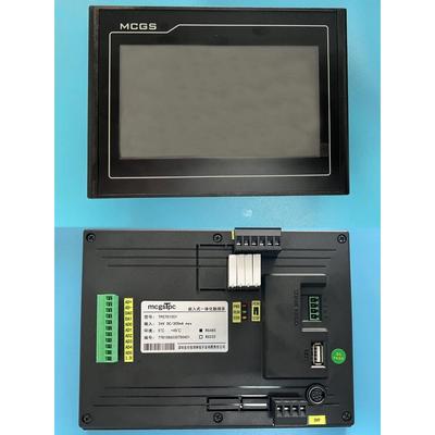 触摸屏昆仑通泰一体机7寸FX3U-24MR-6AD2DA工控板PLC国产三菱控制