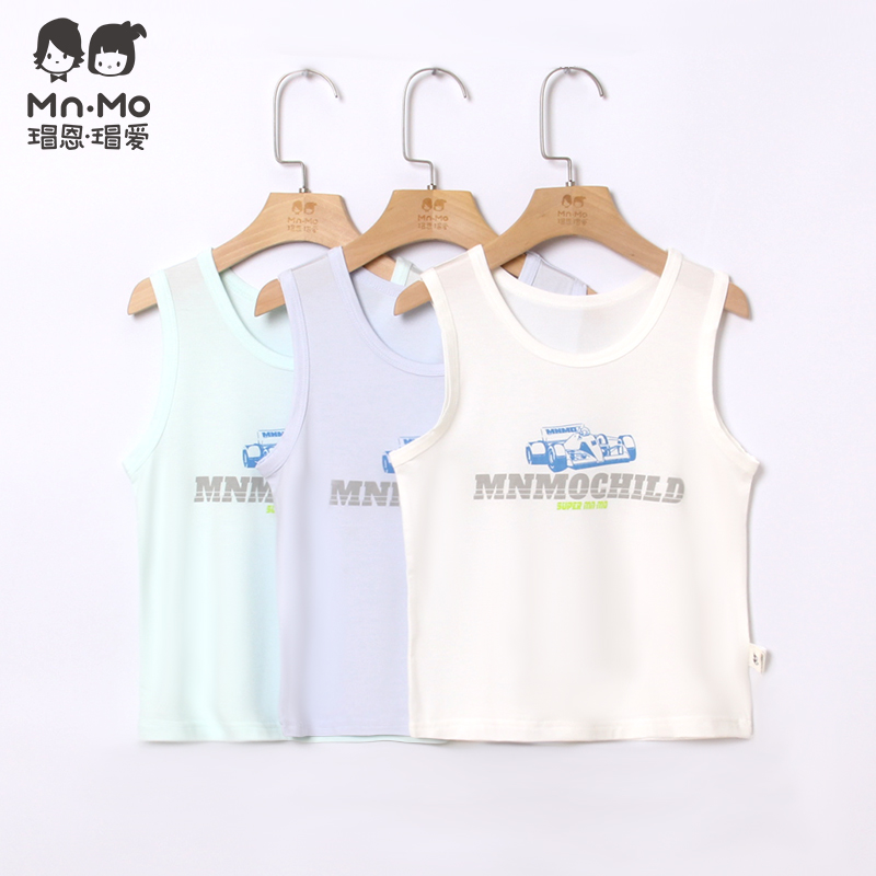 瑁恩瑁爱男童莫代尔背心夏季薄款