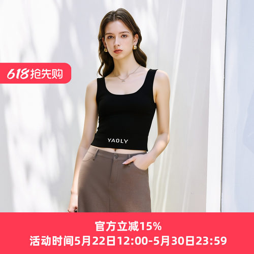 YAOLY姚领背心针织常规简约款896K21271