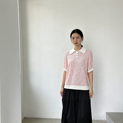 【航妈专享】姚领880K12253针织衫上衣女毛衣新款宽松