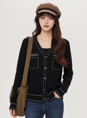 【航妈专享】姚领YAOLY针织上衣880H12481长袖日常通勤纯色