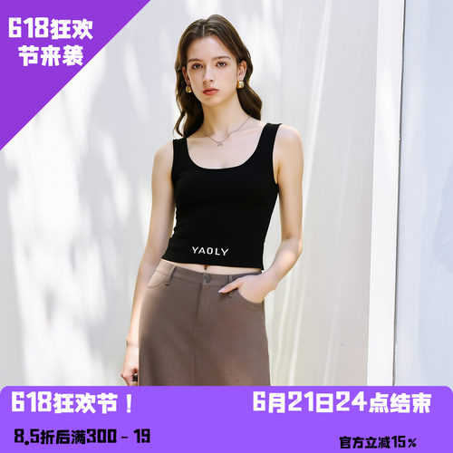 YAOLY姚领背心针织常规简约款896K21271