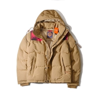 Superdry Зимняя толстовка с капюшоном, куртка, пуховик, этнический стиль, США, увеличенная толщина, облегающий крой, (в наличии на складе)