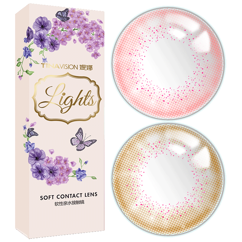 2025新款美瞳半年抛大直径14.5mm棒棒糖棕色混血隐形眼镜旗舰店TN