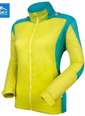 Topsky远行客春夏秋季防风皮肤常规风衣女超薄运动户外风衣09896