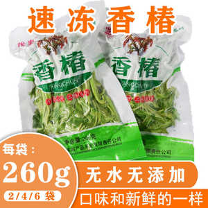 陇南香椿芽速冻新鲜香椿凉拌炒菜野生香椿芽260g/袋