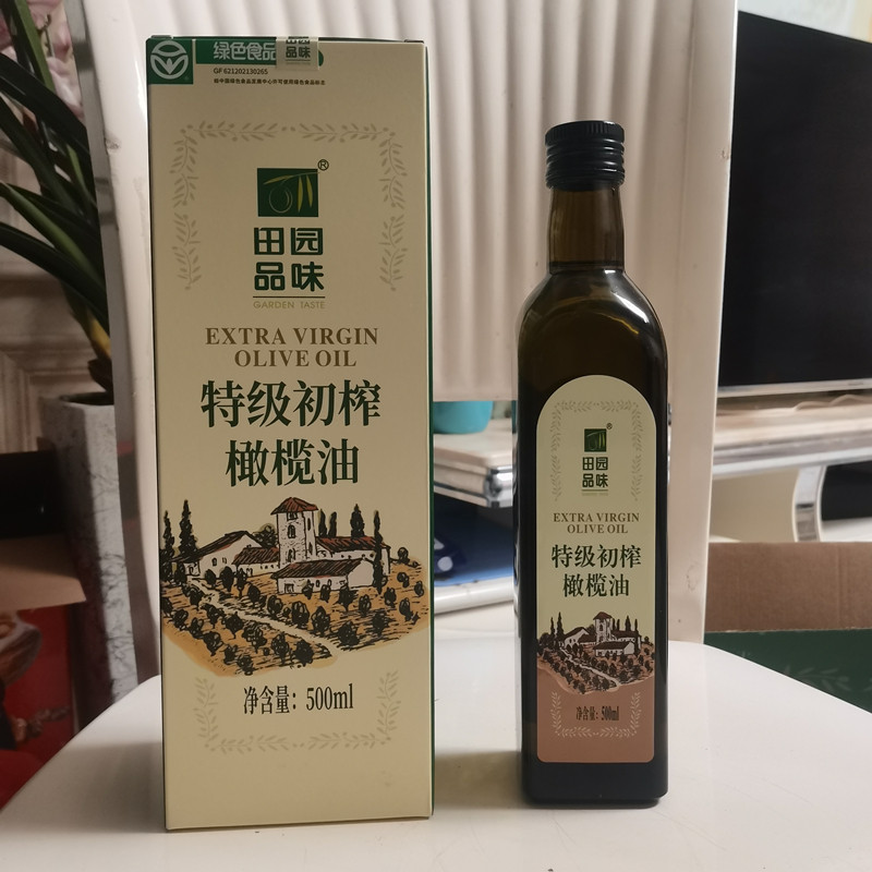 田园品味橄榄油500ml/瓶特级初榨