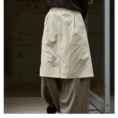 防泼水透气半身围裙定制logo男女款厨房火锅咖啡理发店工作服