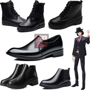 假面骑士 风都侦探 左翔太郎cosplay鞋子吾妻道长cos霸牛Buffa鞋