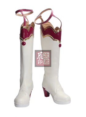 Arcaea宿命光cos鞋子定制动漫游戏cosplay靴子来图定做