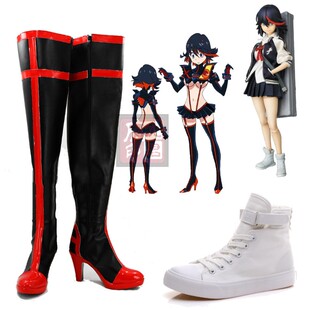 斩服少女/双斩少女 KILL la KILL 纏流子/缠流子cos鞋 cosplay鞋