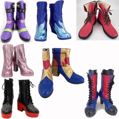 后裔 伊维 COS鞋玛尔/Mal梅尔/卡洛斯/奥黛丽/小红COSPLAY鞋定制