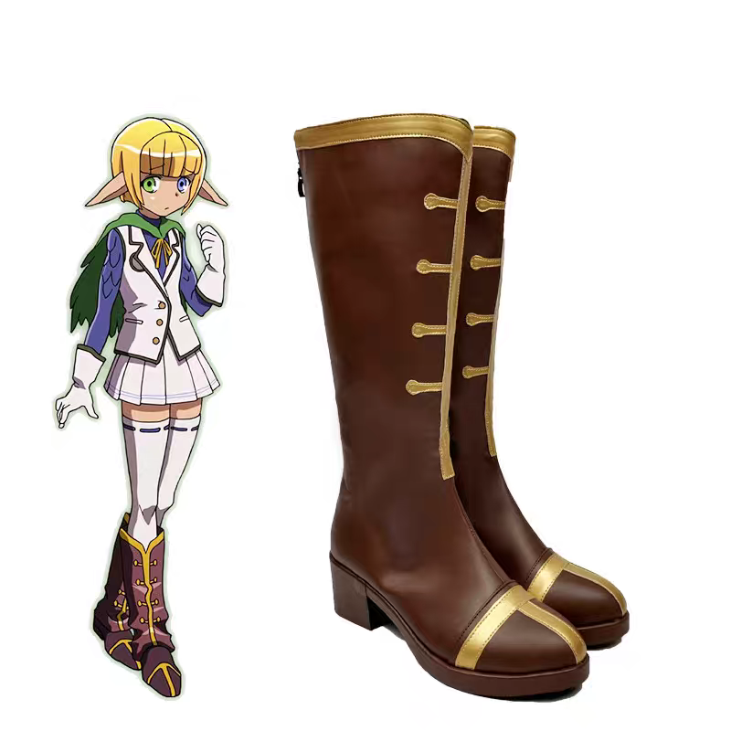 overlord马雷 贝罗 菲欧雷 COS鞋COSPLAY鞋来图定制