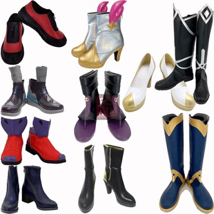 英雄联盟薇古丝cos鞋 卡莎 星之守护者cosplay鞋子 女团 厄斐琉斯