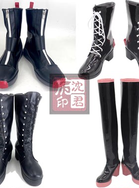 SynthV 重音Teto cosplay鞋子 重音Teto万圣节小恶魔 来图定做