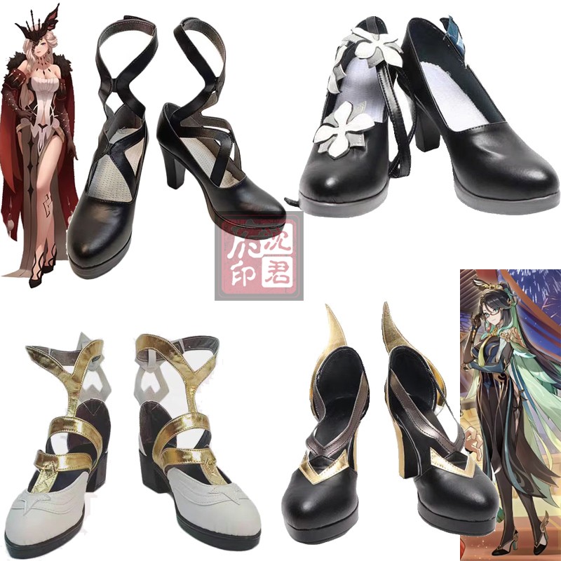 cos反派NPC女士高跟大码鞋