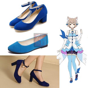 re从零开始的异世界生活 菲利克斯猫姬cosplay鞋 菲利斯猫娘cos鞋