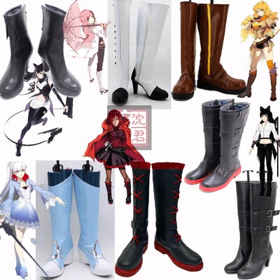 RWBYRubyRosecos鞋Weiss尼奥