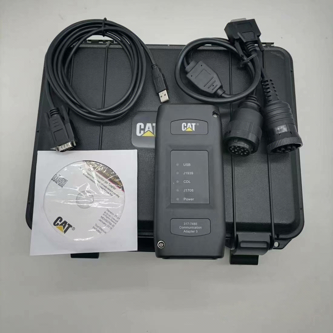 卡特ET4卡特检测仪CAT专检第四代发动机故障诊断电脑检测刷写软件